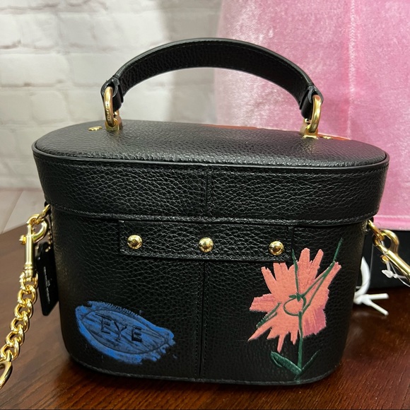 COACH X MICHEL JEAN BASQUIAT Limited edition leather Kay crossbody bag n… - Picture 4 of 14